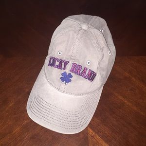 Lucky Brand Soft, grey Cap